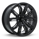 17x7.5 RTX Black Widow Satin Black 5x112 ET42 wheel/rim