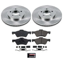 PowerStop OE Stock Replacement Low-Dust Ceramic Brake Pad and Rotor Kit