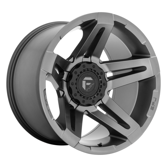 20x12 Fuel Off-Road D764 SFJ Matte Anthracite 6x135 ET-44 CB106.1 Wheel Rim