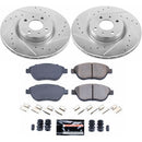 PowerStop Z23 Daily Driver Carbon-Fiber Ceramic Brake Pad and Drilled & Slotted