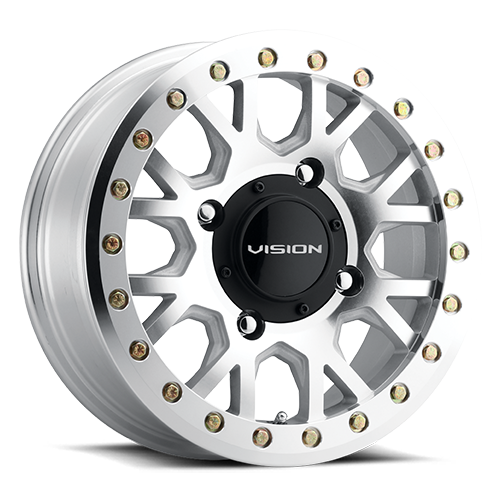 15x6 Vision GV8 Invader Machined 4x110 ET38 Wheel Rim
