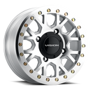 15x6 Vision GV8 Invader Machined 4x110 ET38 Wheel Rim