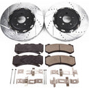 PowerStop Z23 Daily Driver Carbon-Fiber Ceramic Brake Pad and Drilled & Slotted