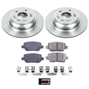 PowerStop OE Stock Replacement Low-Dust Ceramic Brake Pad and Rotor Kit