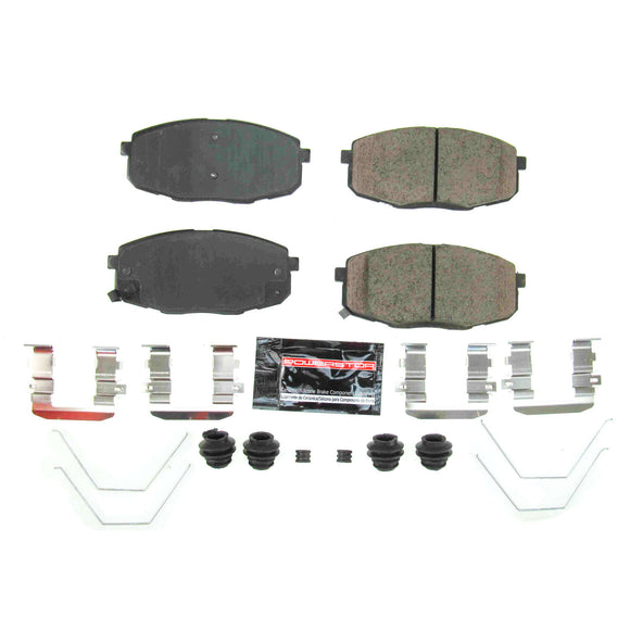 PowerStop Z23 Evolution Sport Carbon-Fiber Brake Pads With Hardware