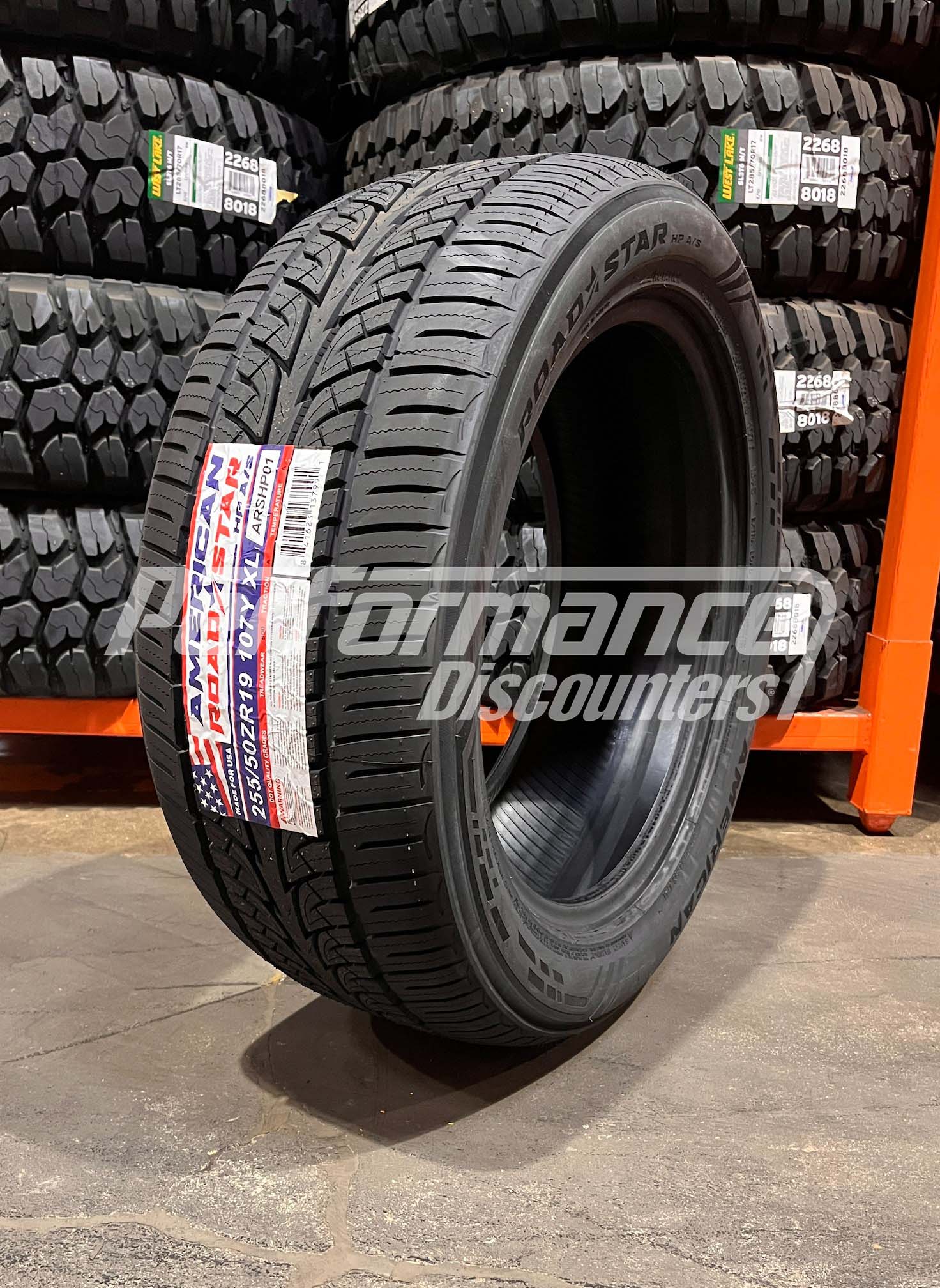 American Roadstar HP A/S Tire(s) 255/50R19 107Y SL BSW 255 50 19 2555019