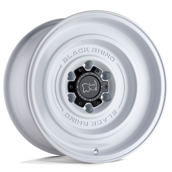 SOLID 17X9.5 6/139.7 ET-12 CB112.1 GLOSS WHITE