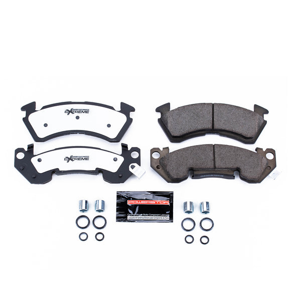 PowerStop Z26 Street Performance Carbon-Fiber Ceramic Brake Pads With Hardware