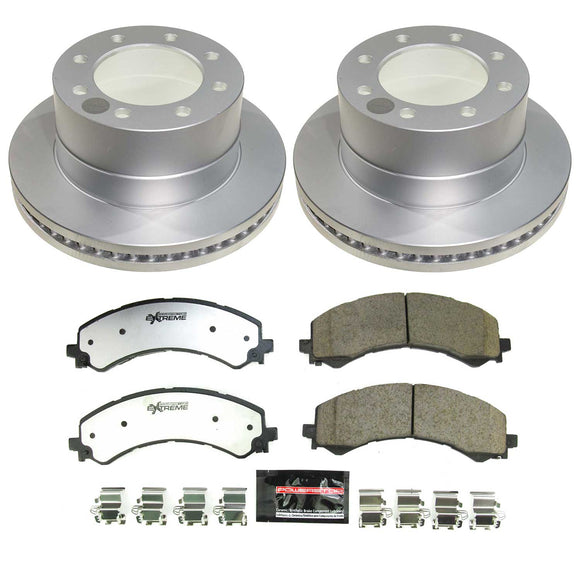 Z36 Truck & Tow Premium Carbon-Fiber Ceramic Brake Pad and Fully Coated Rotor Ki