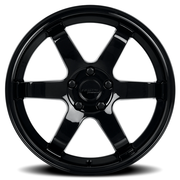 Katana KR08 Glossy Black 5x100 ET40 CB73.1Wheel Rim