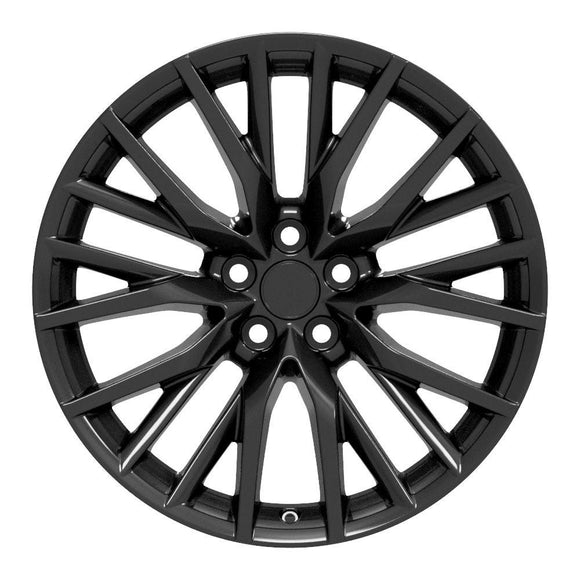 20" Replica Wheel LX59 Fits Lexus 20x8 Black Wheel