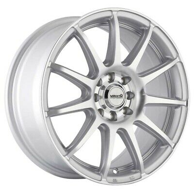 15x6.5 Maxxim Winner Silver 4x100 4x108 4x4.25 ET38 Wheel Rim