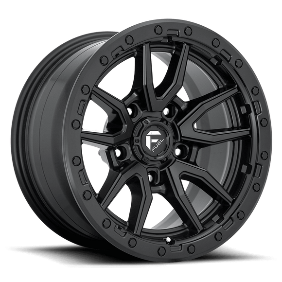 17x9 Fuel Off-Road D679 Rebel Matte Black 5x150 ET1 CB110.1 Wheel Rim