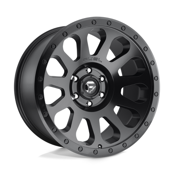 20x10 Fuel Off-Road D579 Vector Matte Black 6x139.7 ET-18 CB108 Wheel Rim