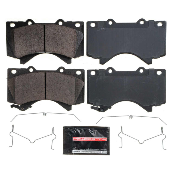 PowerStop Z23 Evolution Sport Carbon-Fiber Brake Pads With Hardware