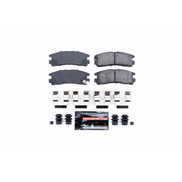 PowerStop Z23 Evolution Sport Carbon-Fiber Brake Pads With Hardware