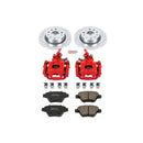 PowerStop Z23 Daily Driver Carbon-Fiber Ceramic Pads Drilled & Slotted Rotor & C