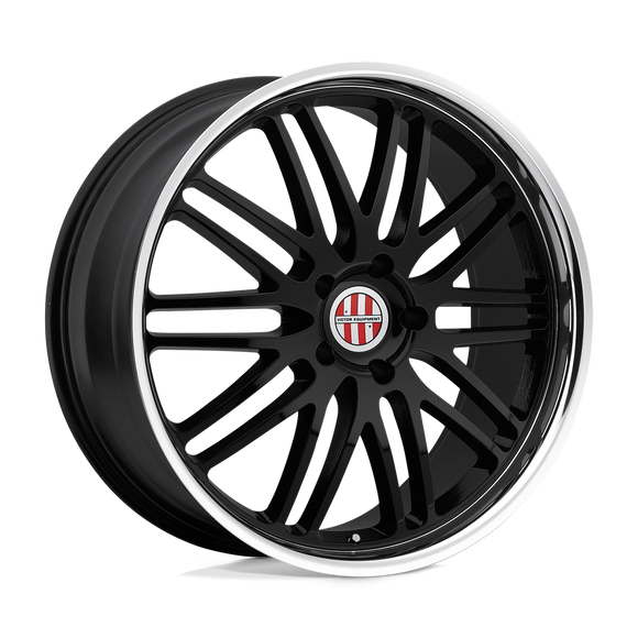 19x11 Victor Lemans Black Wheel/Rim 5x130 5-130 19-11 Porsche ET36