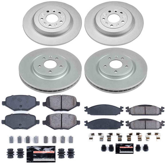 Z23 Daily Driver Premium Carbon-Fiber Ceramic Brake Pad and Fully Coated Rotor K