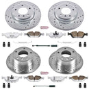 PowerStop Z26 Street Performance Ceramic Brake Pad and Drilled & Slotted Rotor K