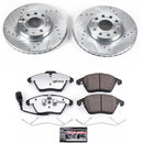 PowerStop Z26 Street Performance Ceramic Brake Pad and Drilled & Slotted Rotor K