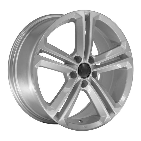 18" Replica Wheel VW18 Fits Volkswagen Jetta Rim 18x8 Silver Wheel