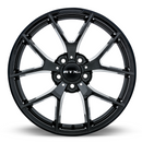 18x8 RTX Arrow Satin Black 5x112 ET45 wheel/rim