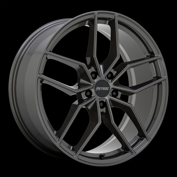 17X8 Petrol P5C Gloss Gunmetal 5X115 ET40 wheel/rim