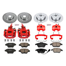 PowerStop Z23 Daily Driver Carbon-Fiber Ceramic Pads Drilled & Slotted Rotor & C