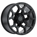 17X9.5 Black Rhino Overland Black Wheel/Rim 6X139.7 ET-18 6-139.7 17-9.5-5