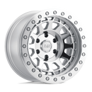 17x9 Black Rhino Primm Silver Mirror Face Lip Edge 8x170 ET0.00 Wheel