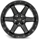 4Play Gen3 4P63 20x10 Black Brushed Face Tinted Wheel 5x127 ET-18 CB87.1