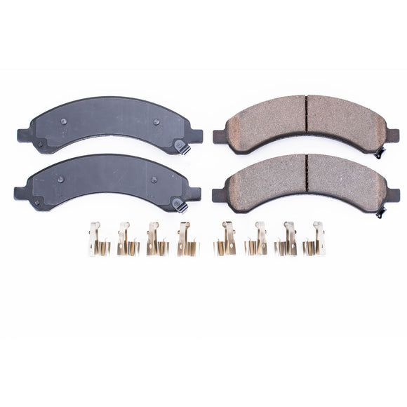 PowerStop Z17 Evolution Ceramic Brake Pads With Hardware