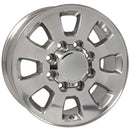 18" Replica Wheel fits GMC Sierra - CV75B Polished 18x8