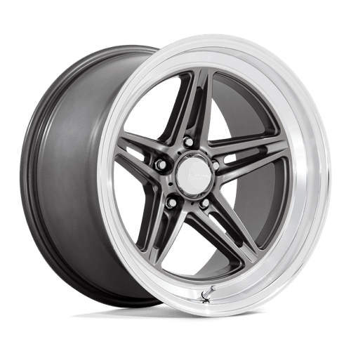 18X10 American Racing Vintage VN514 Groove Gray 5X127 5X5 ET0 Wheel Rim