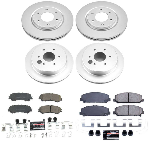 Z23 Daily Driver Premium Carbon-Fiber Ceramic Brake Pad and Fully Coated Rotor K