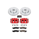 PowerStop Z23 Daily Driver Carbon-Fiber Ceramic Pads Drilled & Slotted Rotor & C