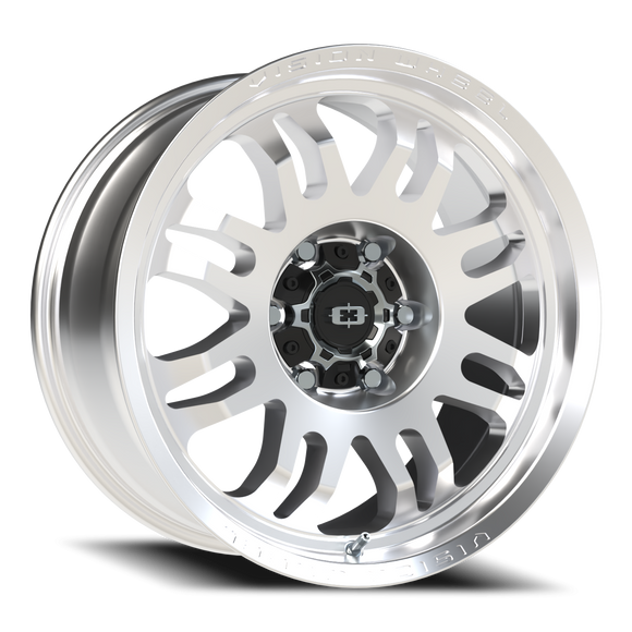18x9 Vision 409 Inferno Machined Wheel 6x135 ET12 CB87.1