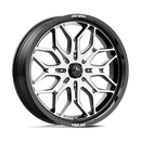 18X7 Msa Offroad Wheels M47 Sniper Black 4X110 ET10 Wheel Rim