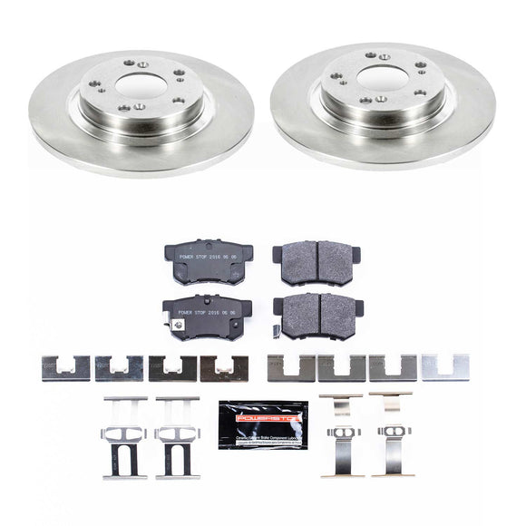 PowerStop Track Day Spec High-Performance Brake Pad and Rotor Kit