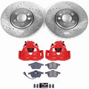PowerStop Z23 Daily Driver Carbon-Fiber Ceramic Pads Drilled & Slotted Rotor & C