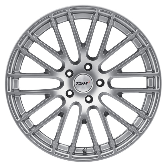 20x10.5 TSW Max Hyper Silver Wheel/Rim 5x120 5-120 20-10.5 ET25