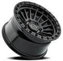 20x9 Arena Wheel Mesa Satin Black Center Glossy Black Lip 6x139.7 ET0 CB106.1