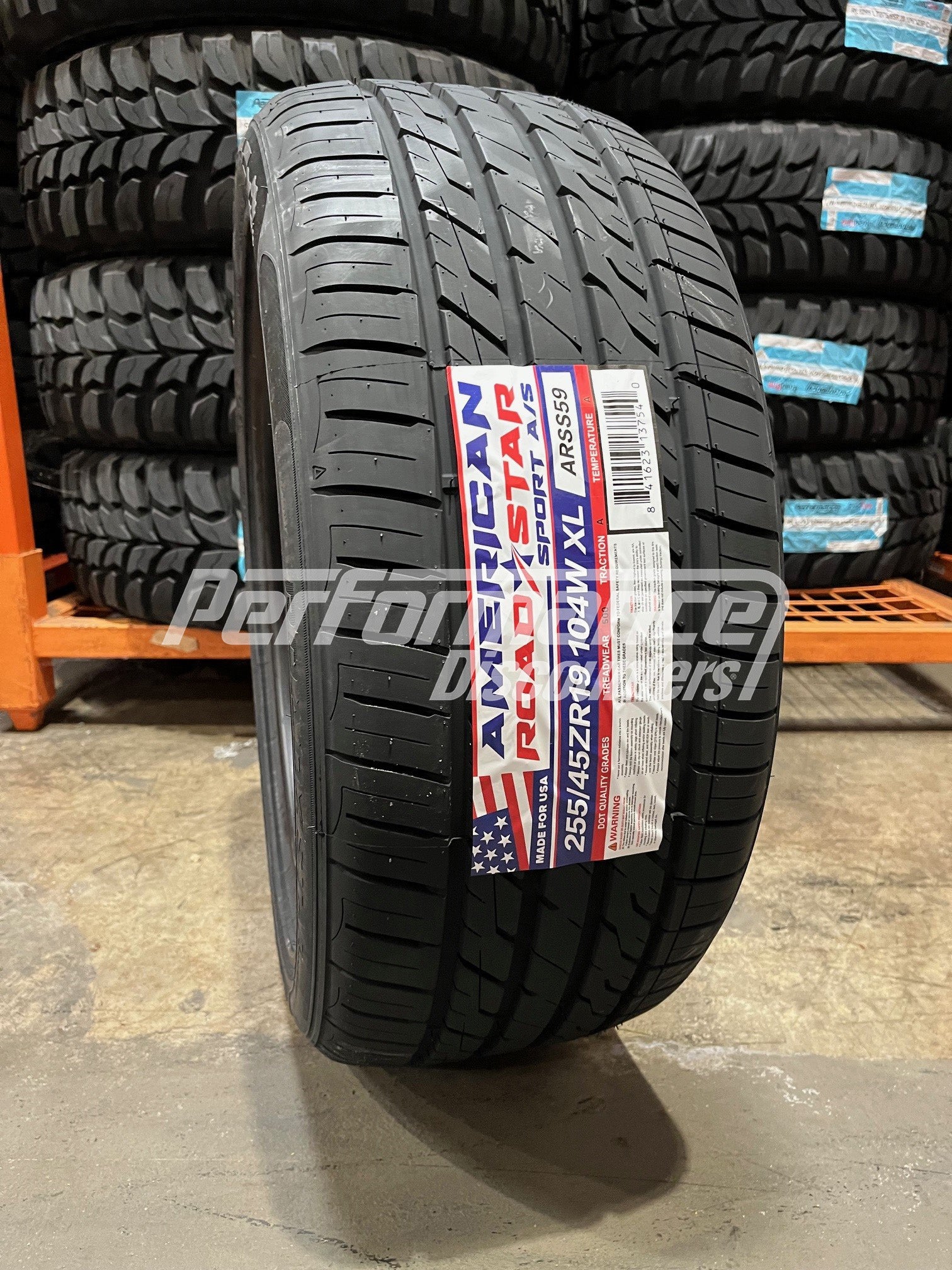 American Roadstar Sport AS Tire(s) 255/45R19 104W SL BSW 255 45 19 2554519