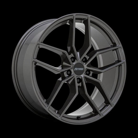 17X8 Petrol P5C Gloss Gunmetal 5X115 ET40 wheel/rim