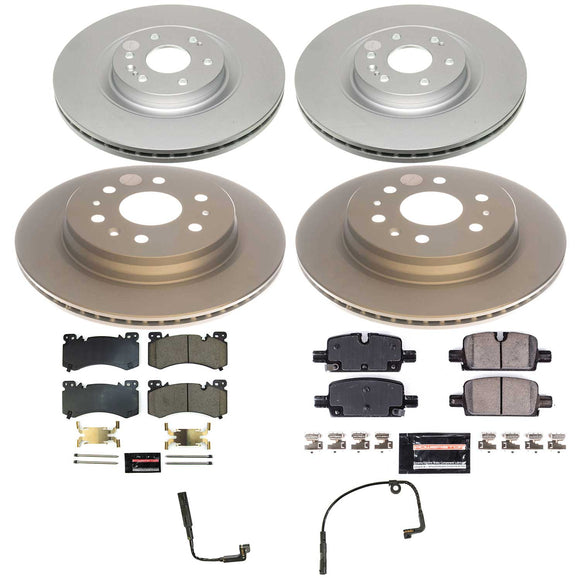Z23 Daily Driver Premium Carbon-Fiber Ceramic Brake Pad and Fully Coated Rotor K