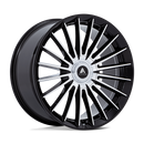20x9 Asanti AB048 Viceroy Gloss Black Machined Face 5x108 ET45 CB72.56 Wheel