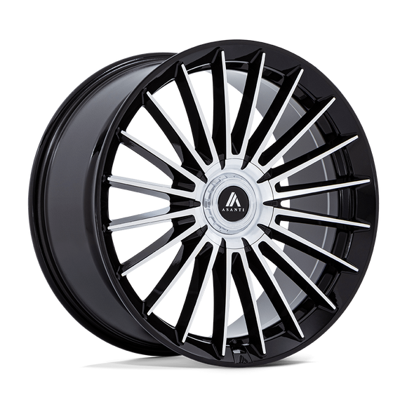 20x9 Asanti AB048 Viceroy Gloss Black Machined Face 5x108 ET45 CB72.56 Wheel