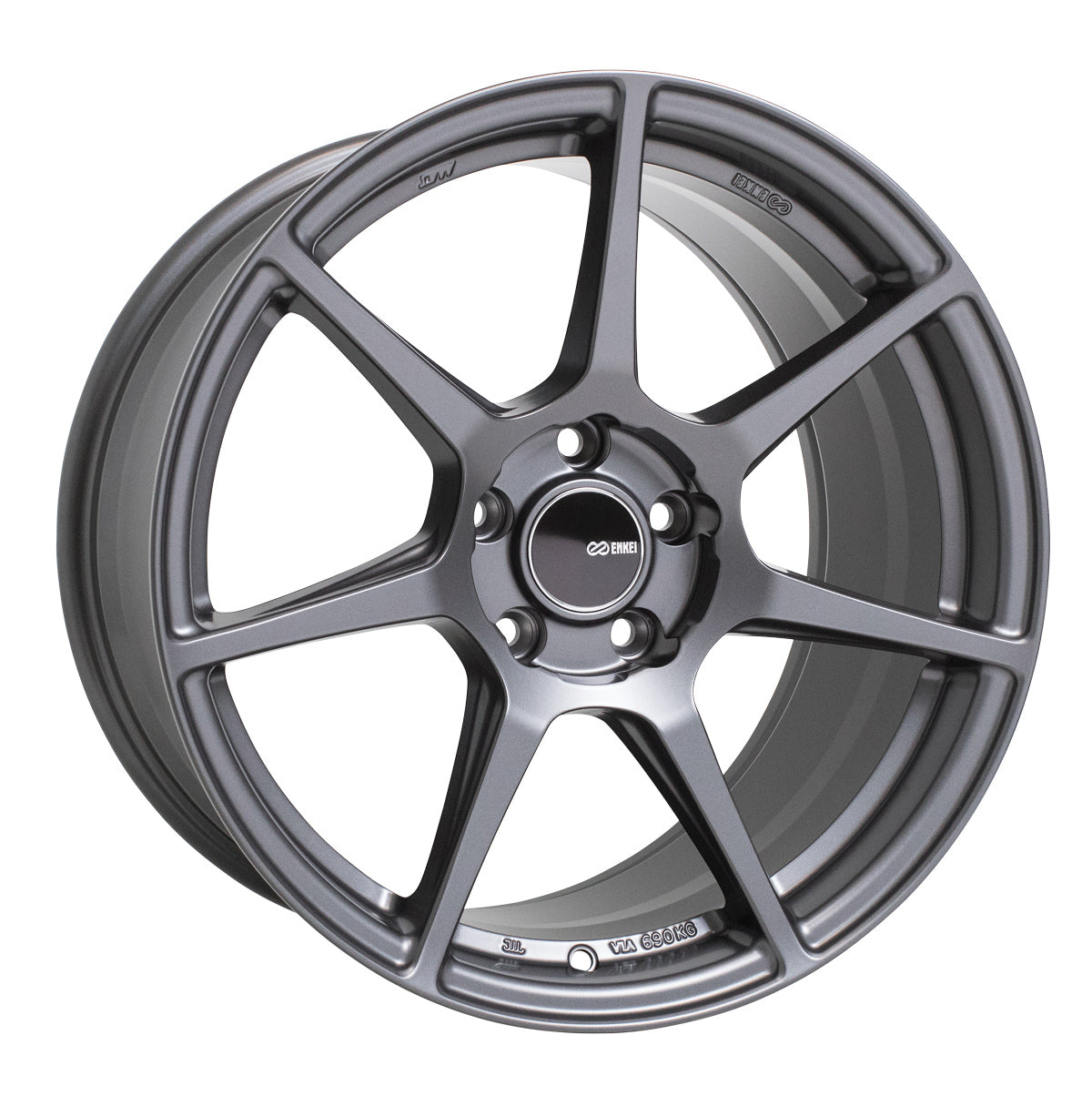 18X9.5 Enkei TFR Matte Gunmetal Wheel/Rim 5x100 5-100 516-895-8045GM