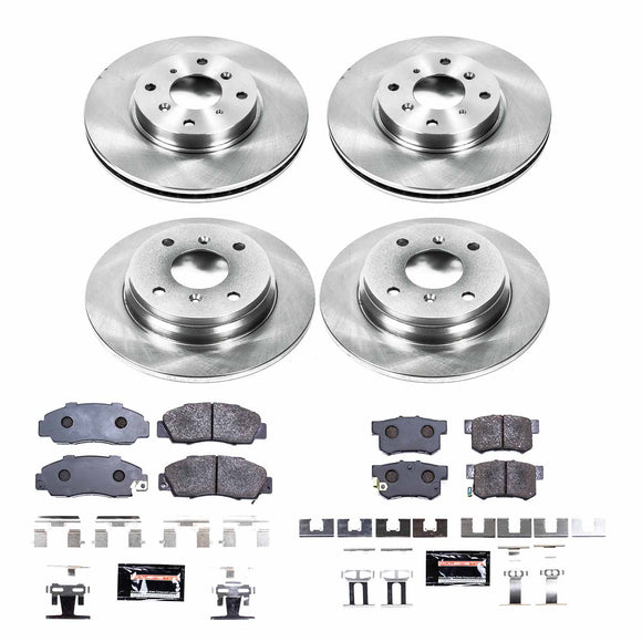 PowerStop Track Day High-Performance Brake Pad and Rotor Kit